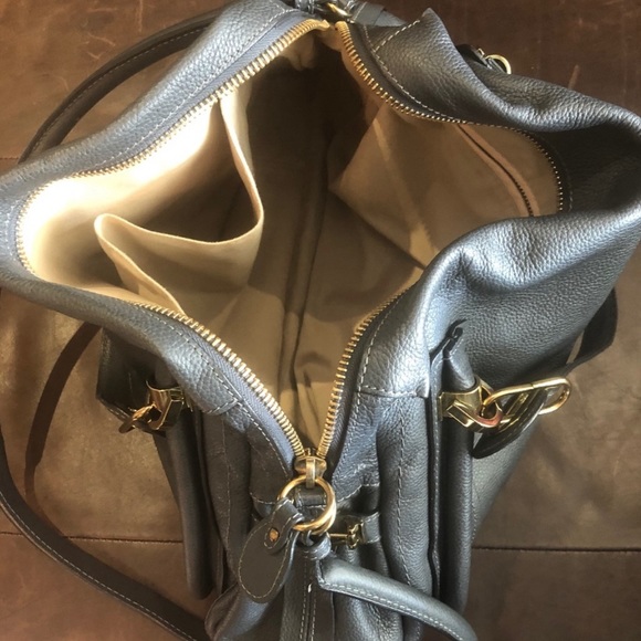 Chloe Paraty Leather Satchel in Black Fusain - Picture 3 of 7